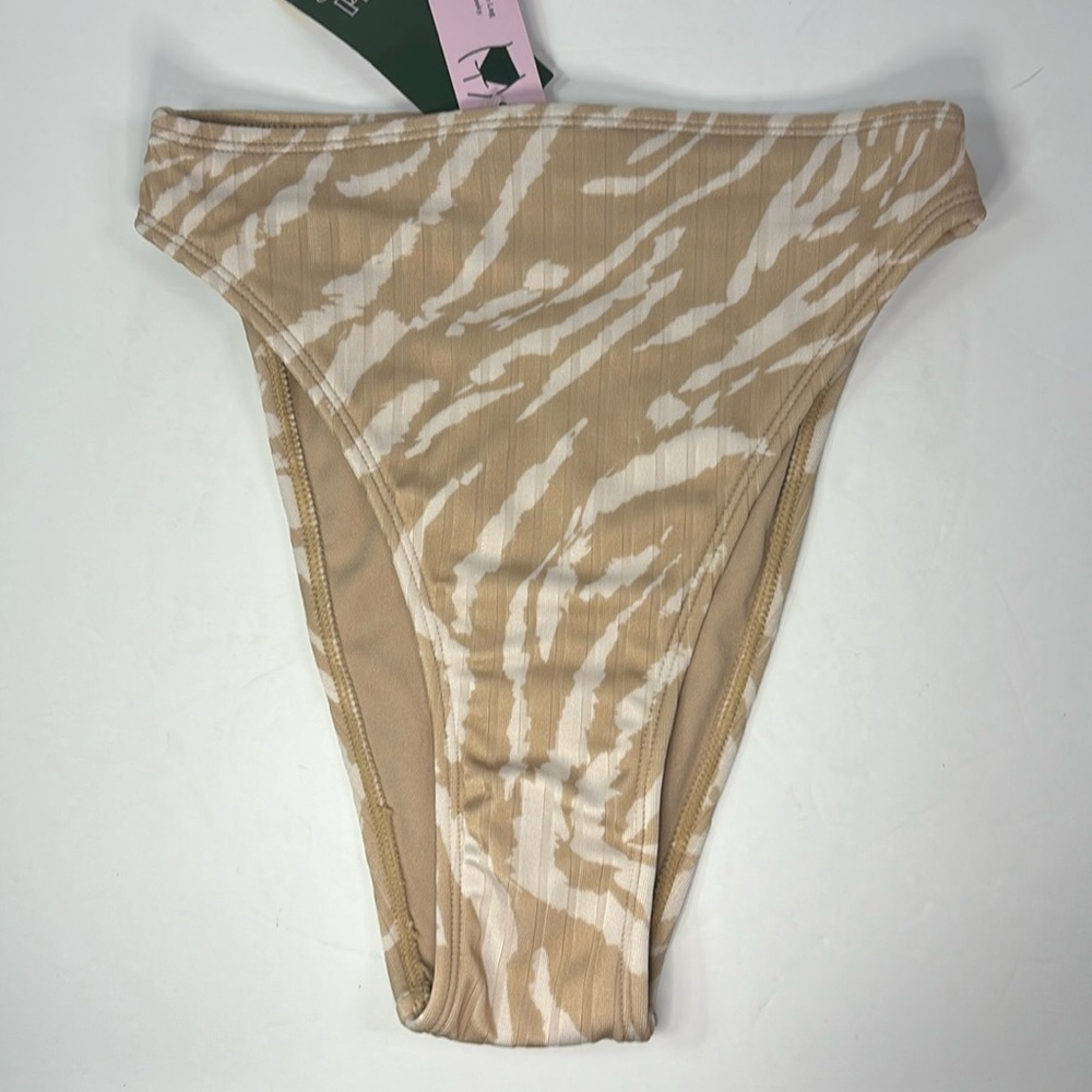 Animal print bikini bottom